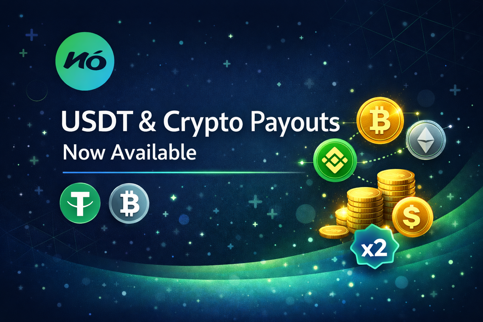 USDT & Crypto Payouts Now Available